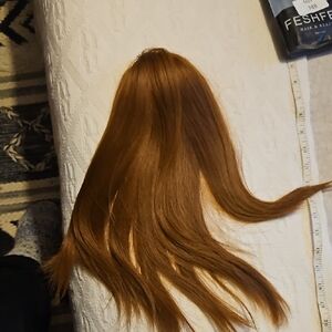 Fresh Auburn Pony Tail Hair Extensions 14 Inches